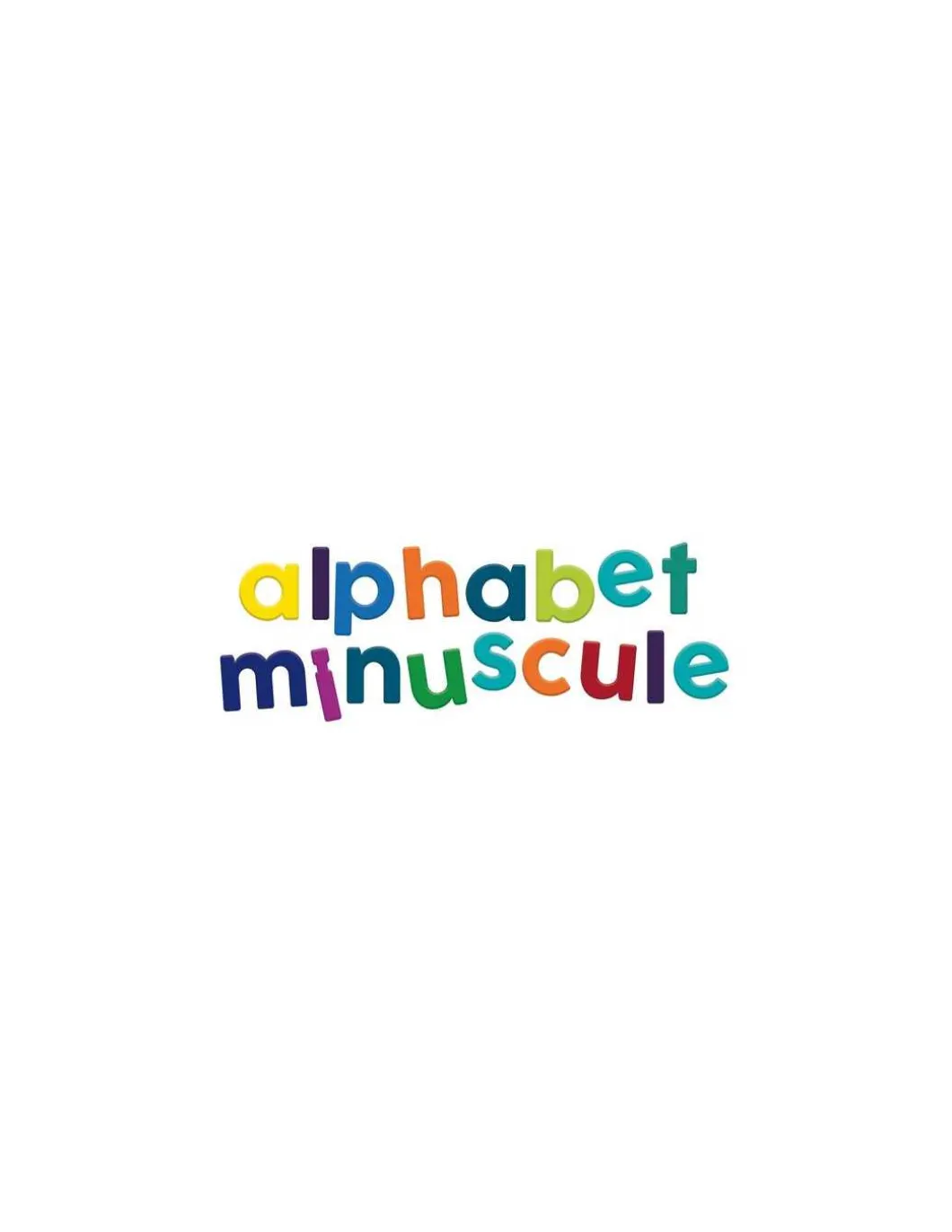 Magnets alphabet minuscules bois 80 pièces - Vilac