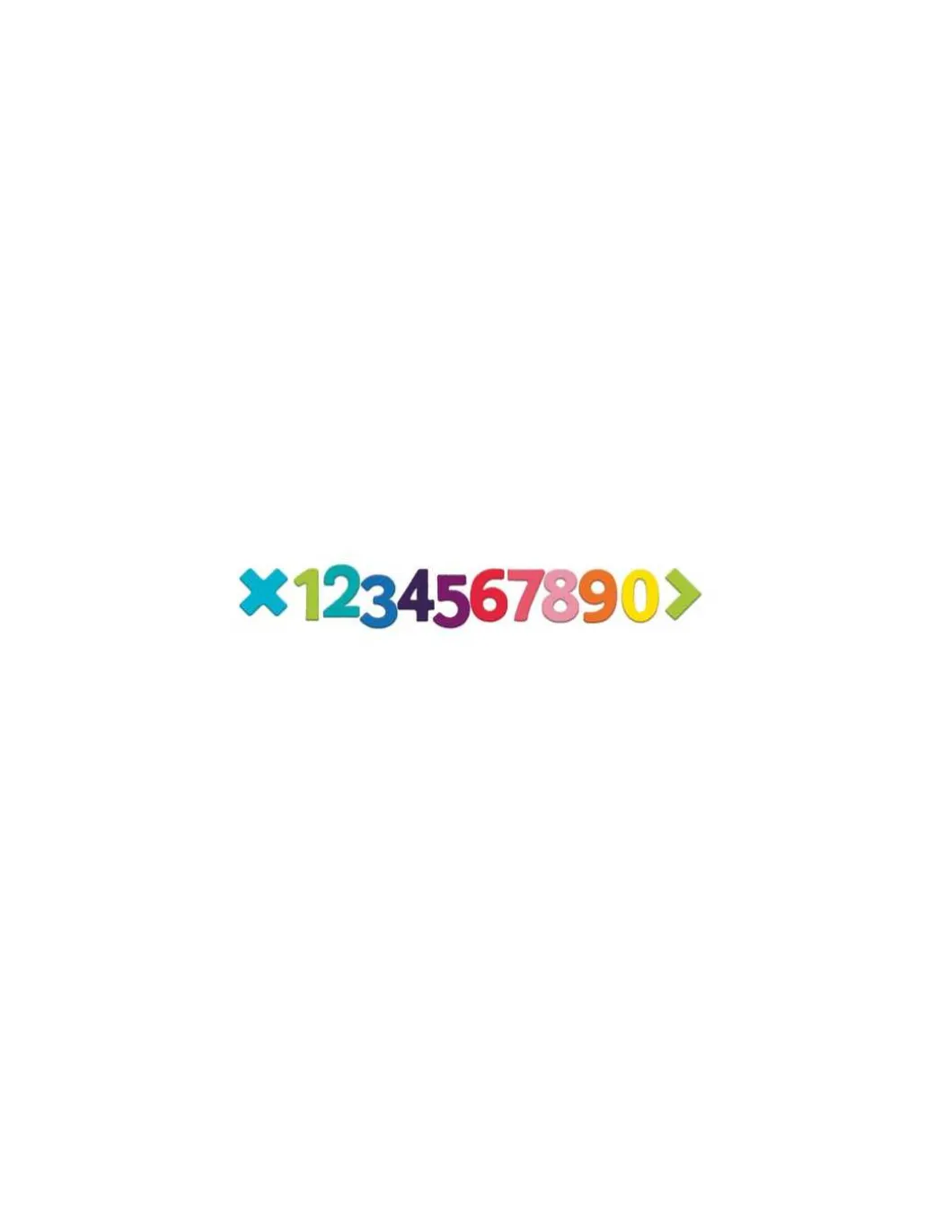 Magnets chiffres bois 58 pièces - Vilac