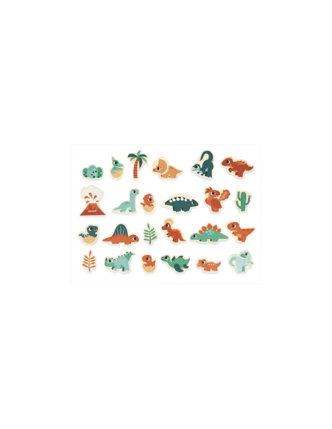 Magnets Dino 24 pièces - Janod