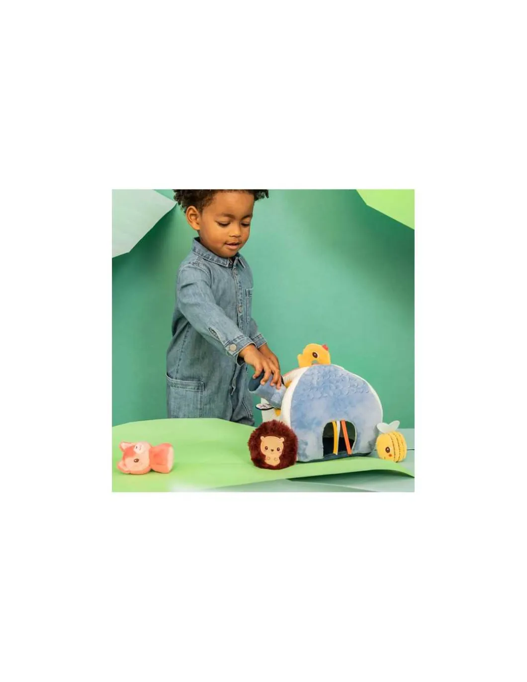 Maison Jules et 4 hochets cachés - Lilliputiens