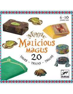 Malicious magus 20 tours de magie - Djeco
