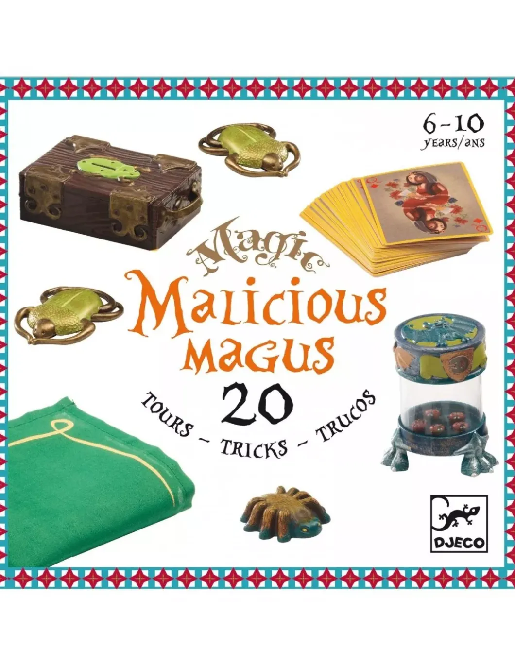 Malicious magus 20 tours de magie - Djeco