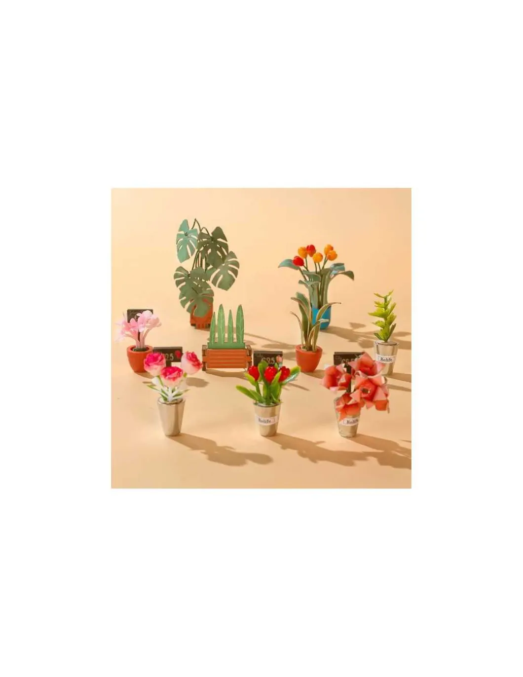 Maquette Floral Corner Book Nook - Rolife