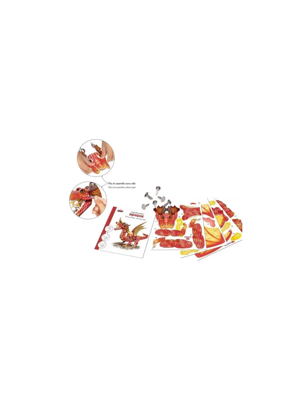 Maquette géante dragon 3D - CréaLign'