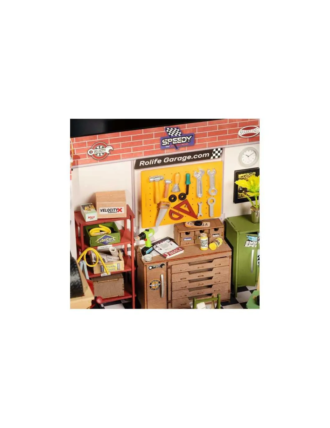 Maquette Garage Workshop - Rolife