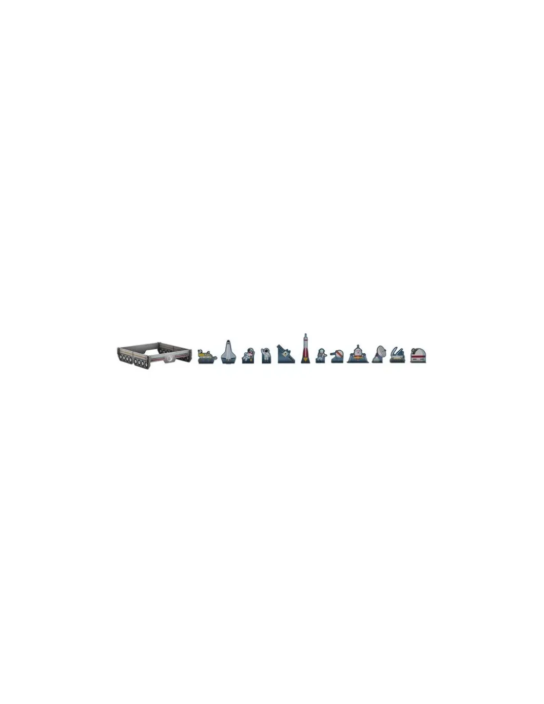 Maquette La fusée spatiale 3D - Sassi