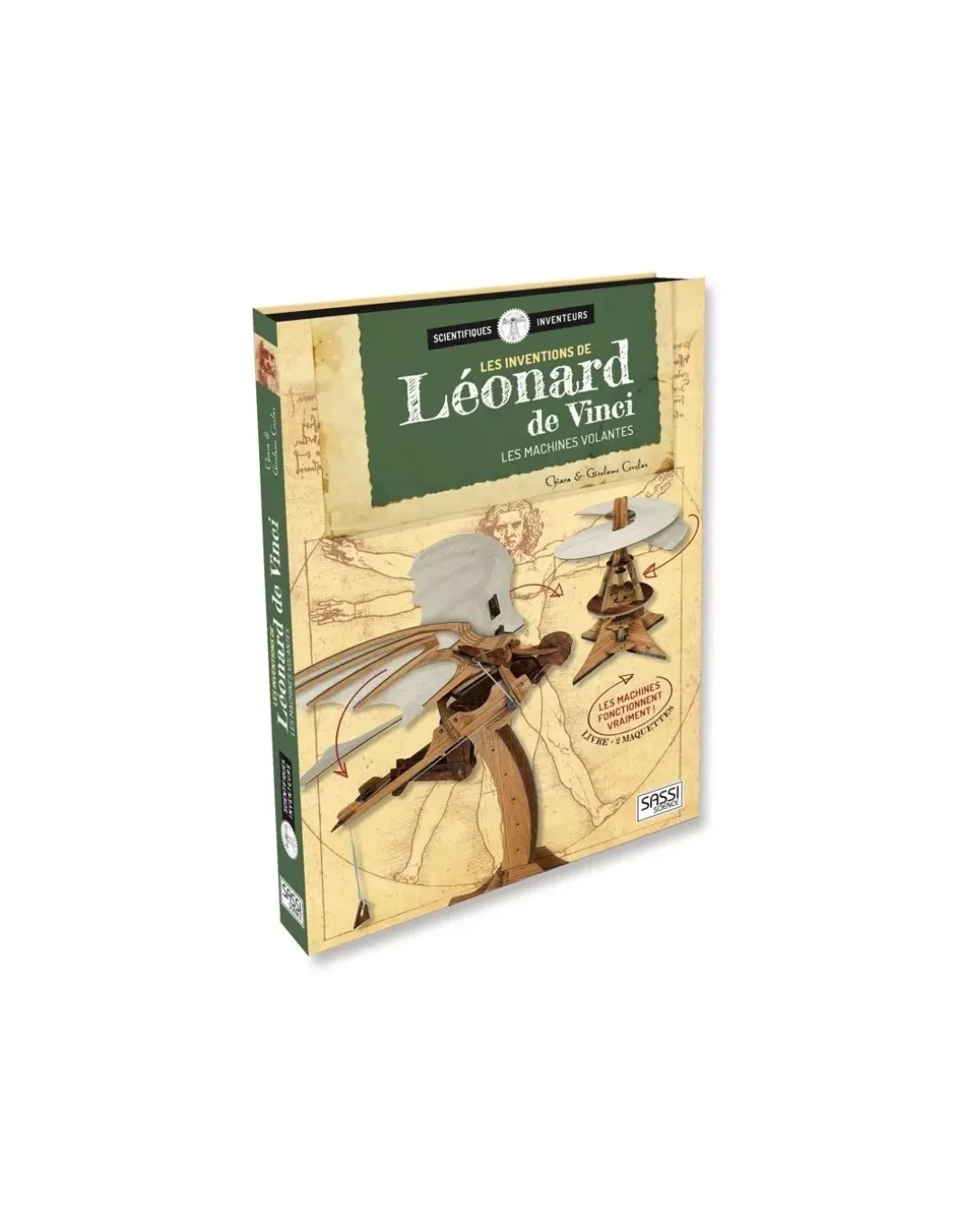 Maquette les inventions de Léonard de Vinci - Sassi