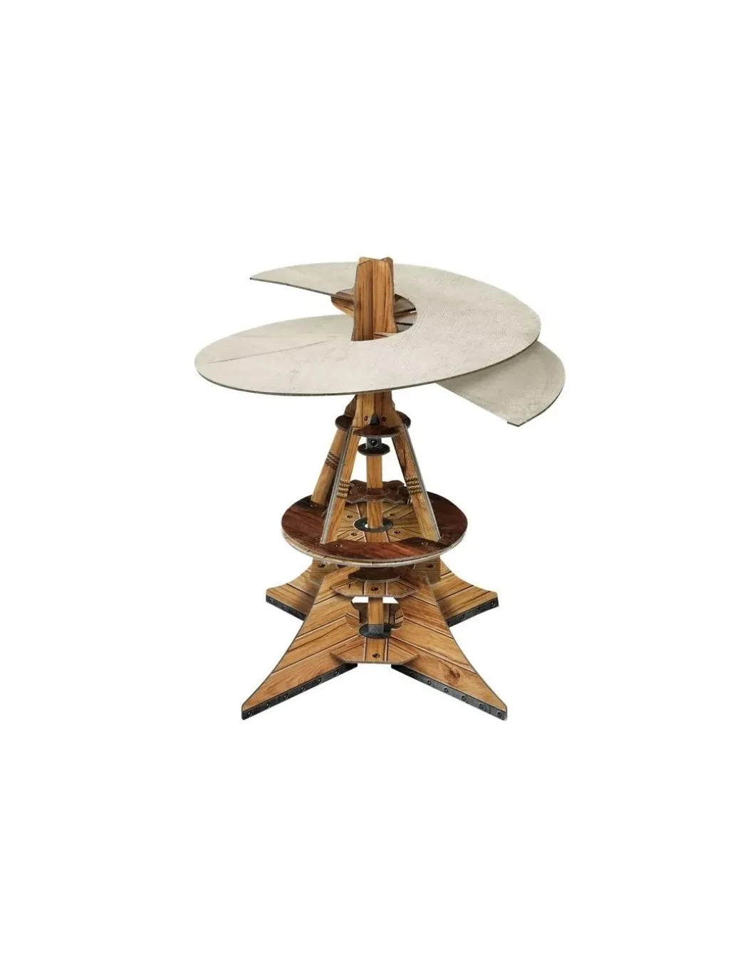 Maquette les inventions de Léonard de Vinci - Sassi