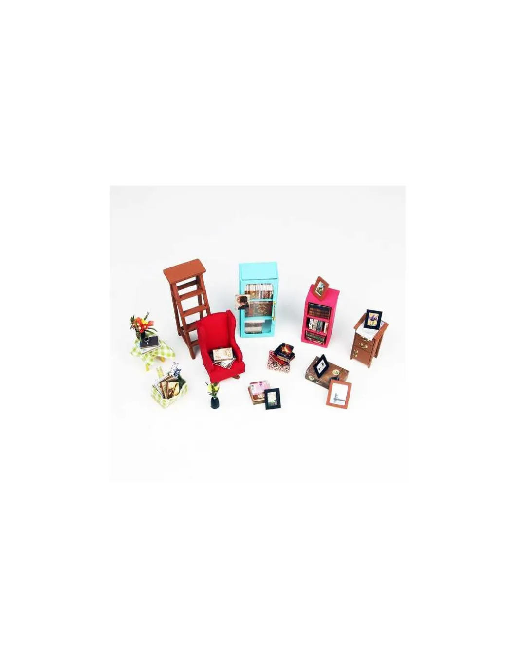 Maquette librairie Sam's Study - Rolife