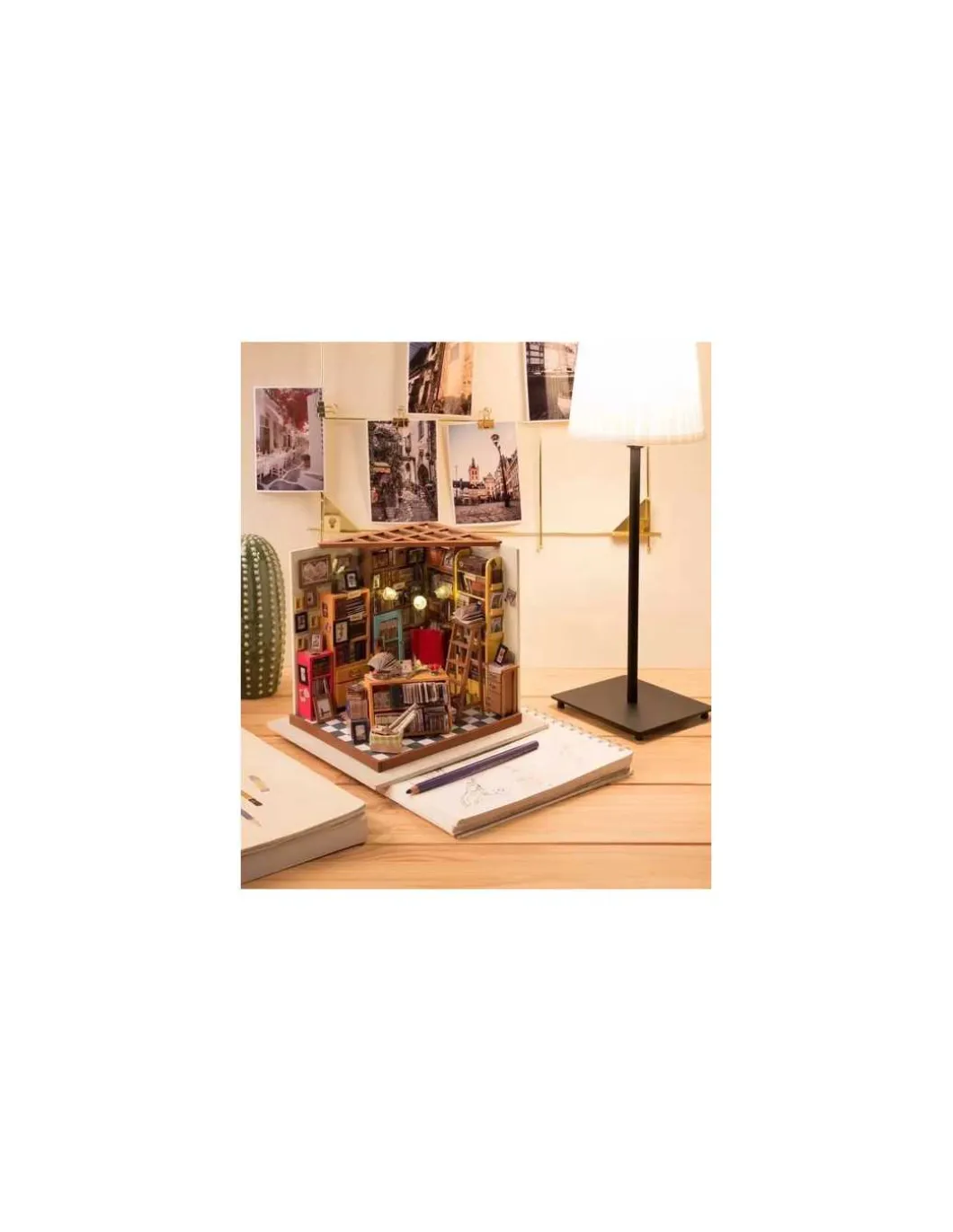Maquette librairie Sam's Study - Rolife