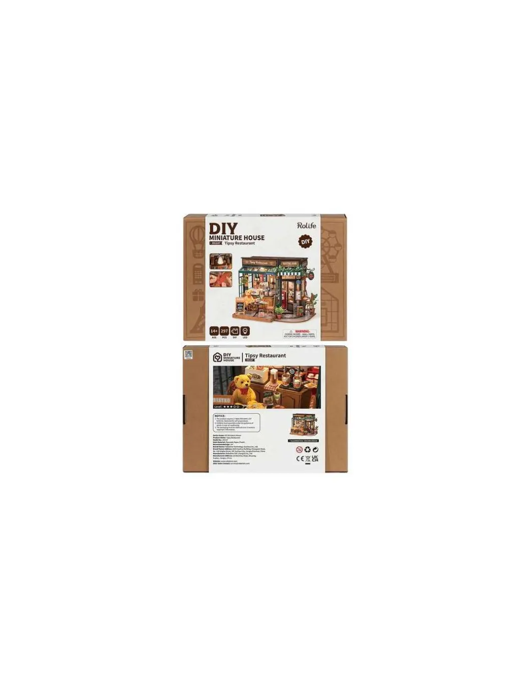 Maquette Tipsy Restaurant - Rolife