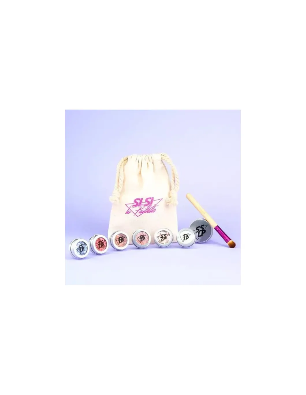 Maquillage kit paillettes Pure - Si Si La Paillette