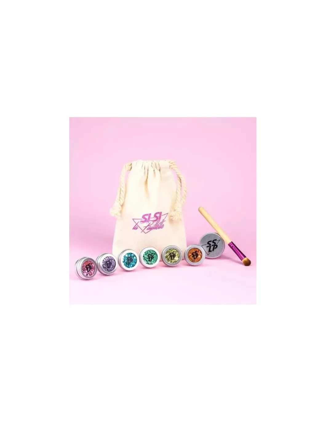 Maquillage kit paillettes Fierté - Si Si La Paillette