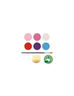 Maquillage palette 6 couleurs sweet - Djeco