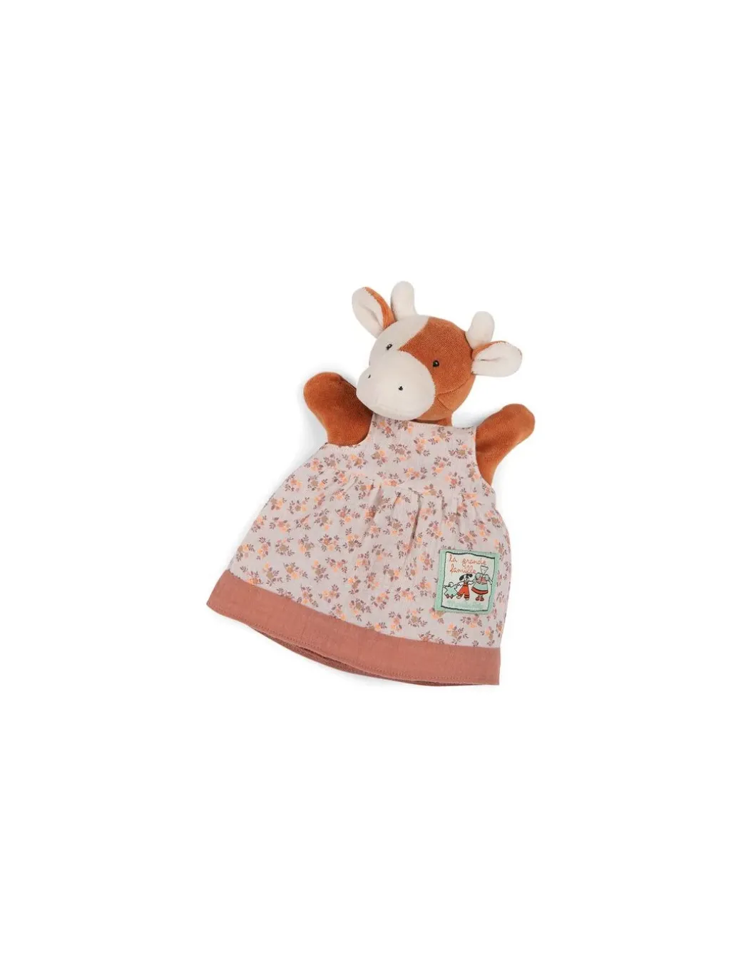 Marionnette Charlotte la vache La Grande Famille - Moulin Roty