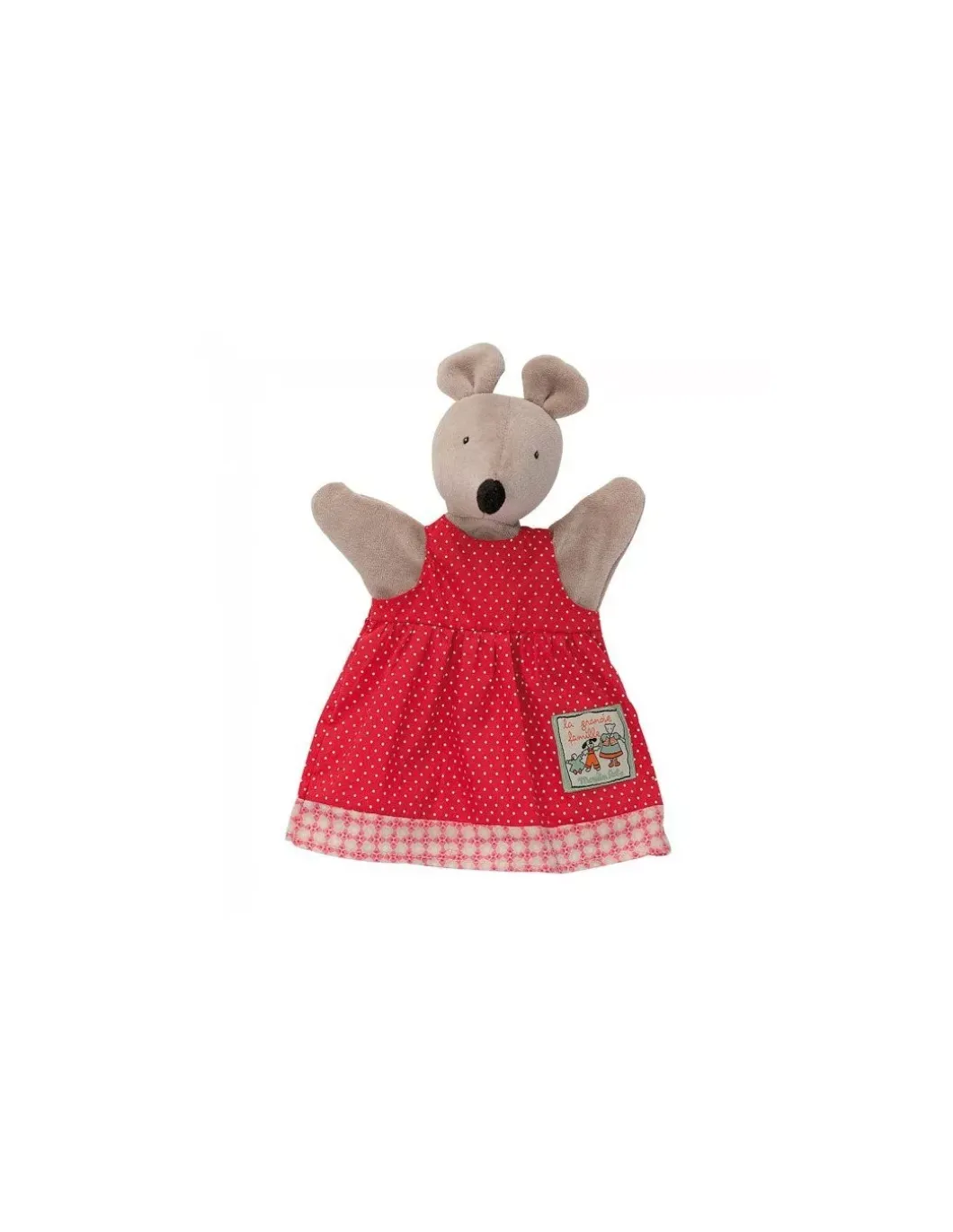 Marionnette Nini la souris La Grande Famille - Moulin Roty