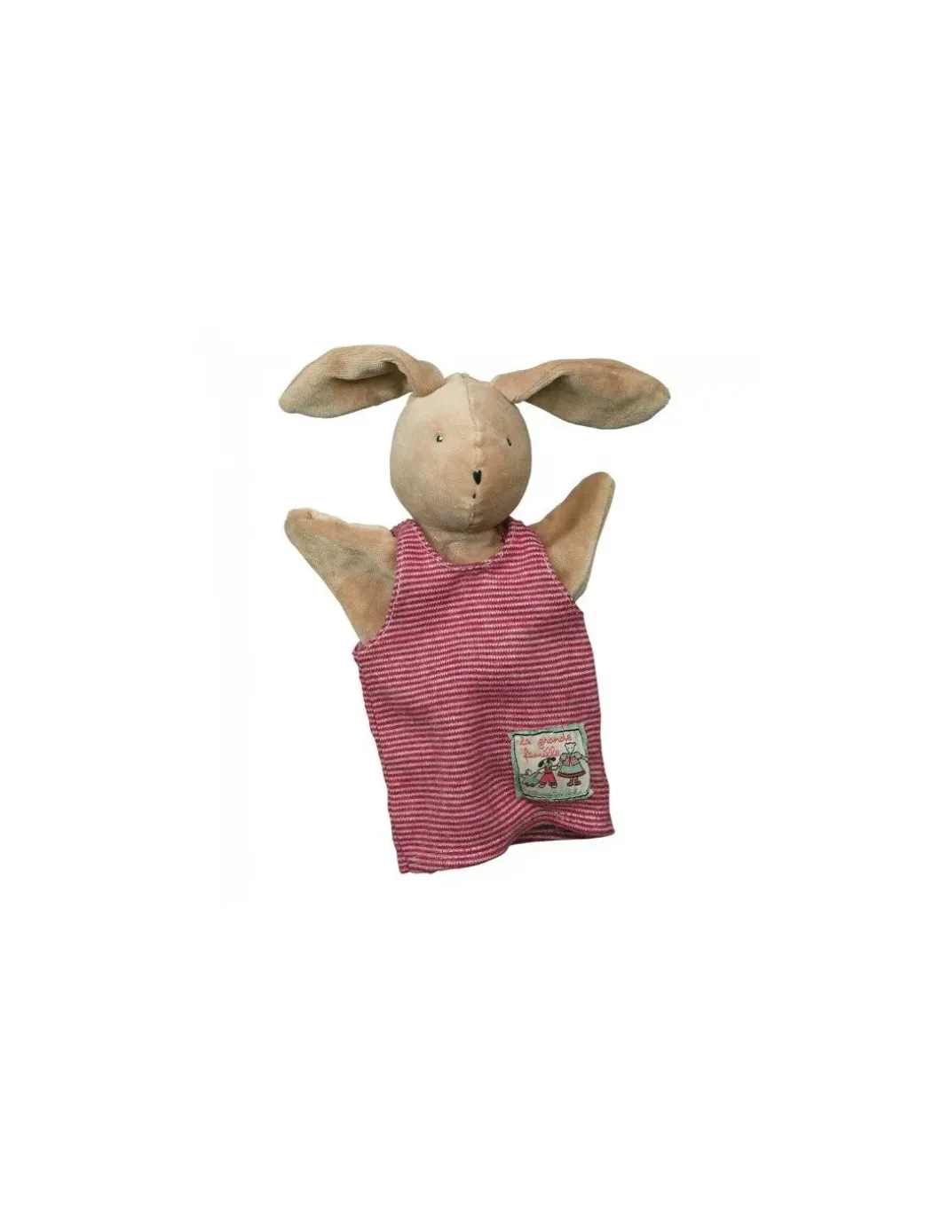Marionnette Sylvain le lapin La Grande Famille - Moulin Roty