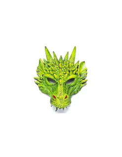 Masque de dragon vert - Great Pretenders