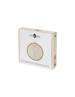 Médaillon empreinte bois - Petit Artichaut