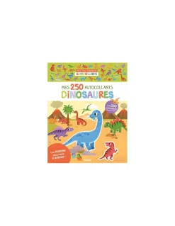 Mes 250 Autocollants Dinosaures - Auzou