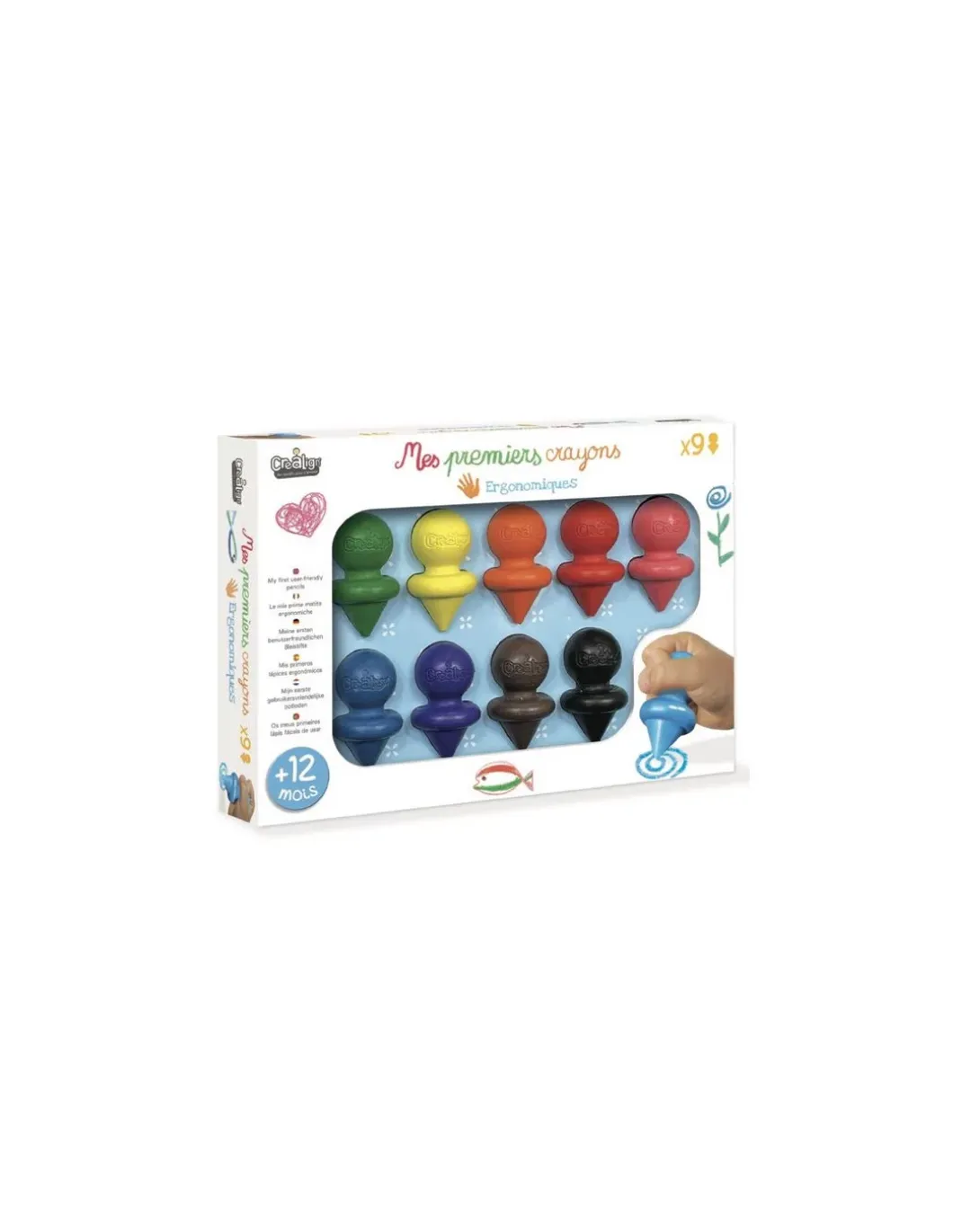 Mes 9 premiers crayons - CréaLign'