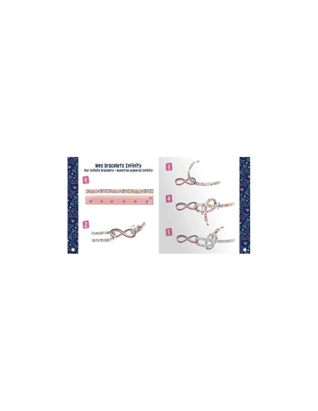 Mes bracelets d'amitié brésiliens et liberty - Auzou