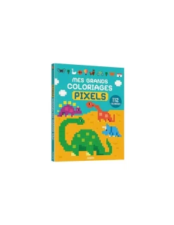 Mes grands coloriages Pixels 2 - Auzou