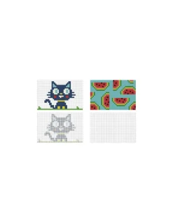 Mes grands coloriages Pixels - Auzou