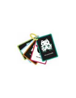 Mes premières cartes pour éveiller bébé noir et blanc - Auzou