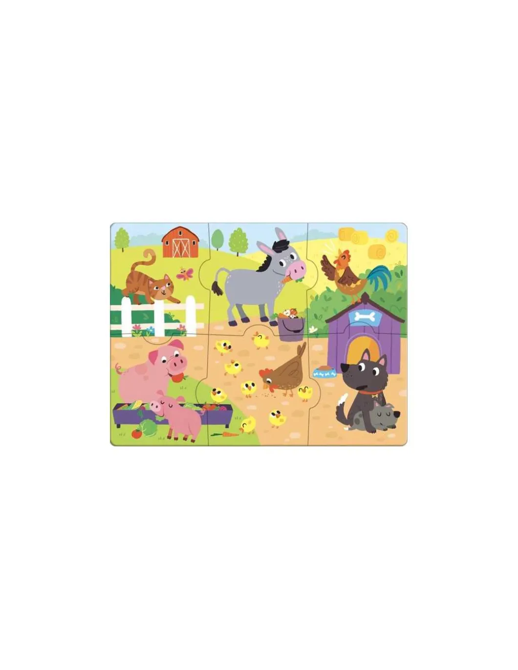Mes puzzles sonores la ferme - 123 Soleil !