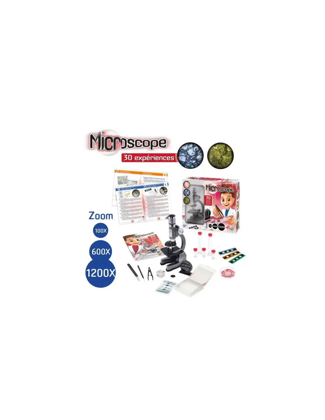 Microscope 30 expériences - Buki