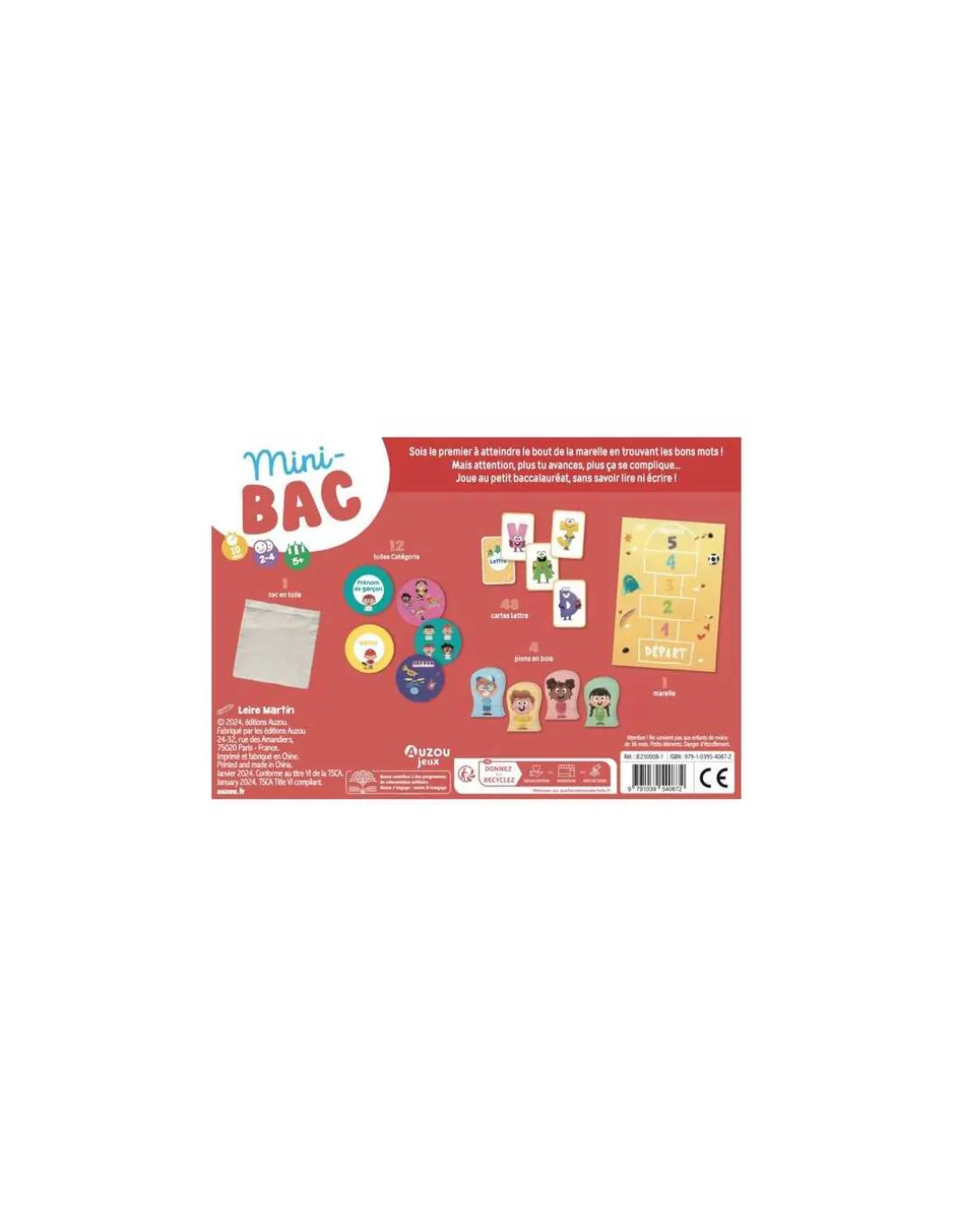 Mini Bac - Auzou