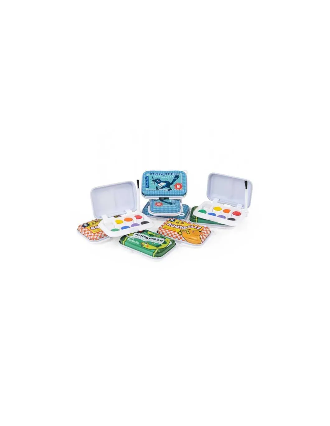 Mini palette aquarelle verte - Moulin Roty