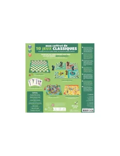 Mon coffret de 10 jeux classiques - Auzou