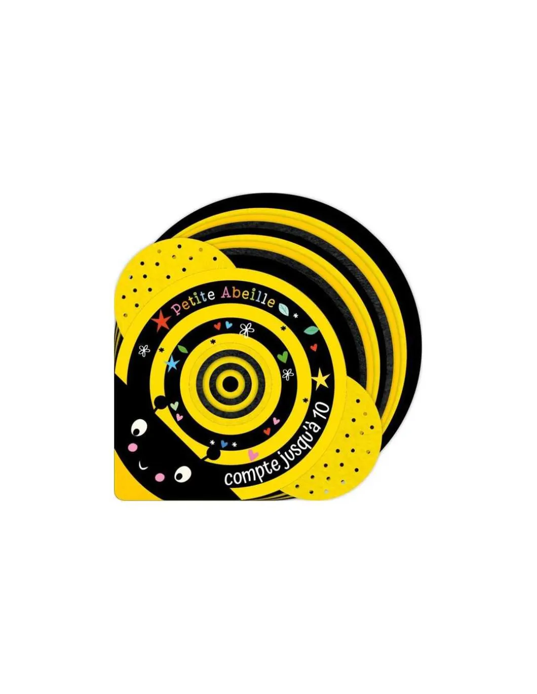 Mon livre feutrine petite abeille - 123 Soleil !