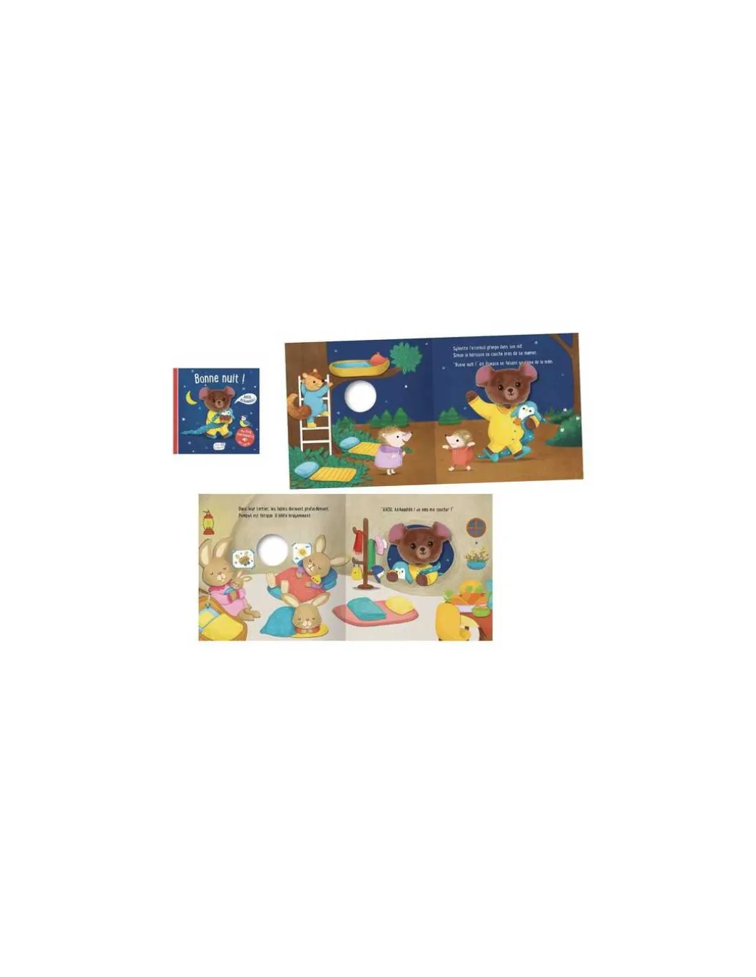 Mon livre-marionnette qui parle Bonne nuit ! - 123 Soleil !