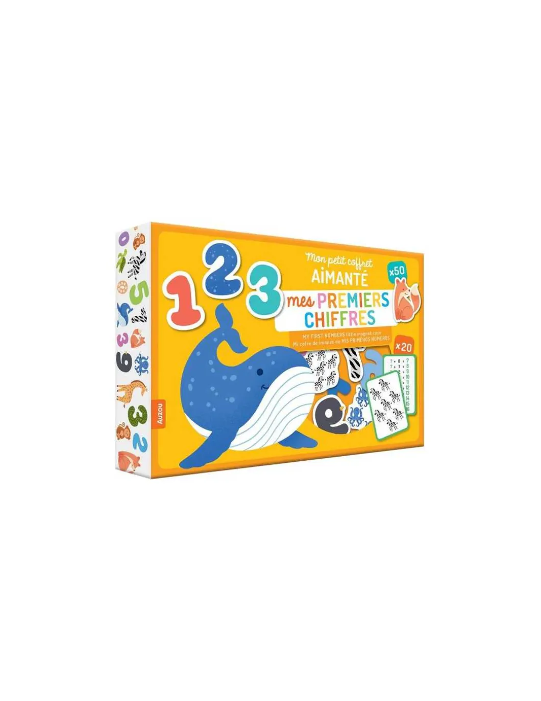 Mon petit coffret aimanté mes premiers chiffres - Auzou