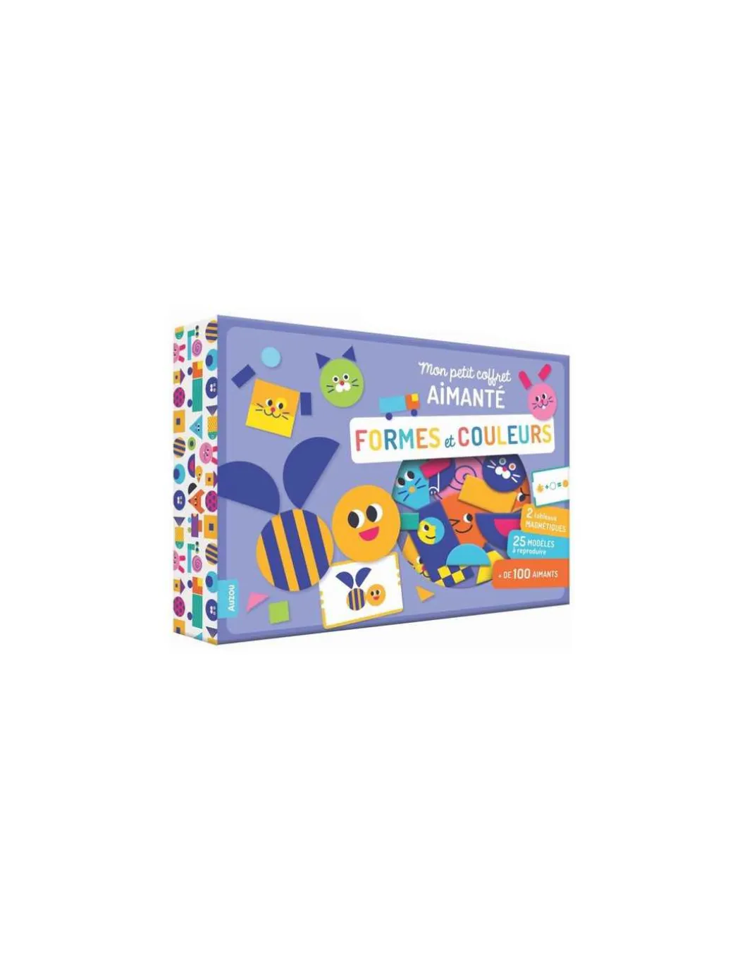Mon petit coffret aimanté Formes et couleurs - Auzou