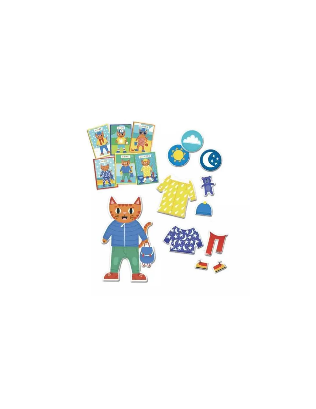 Mon petit coffret aimanté je m'habille - Auzou