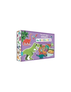 Mon petit coffret aimanté les dinosaures - Auzou