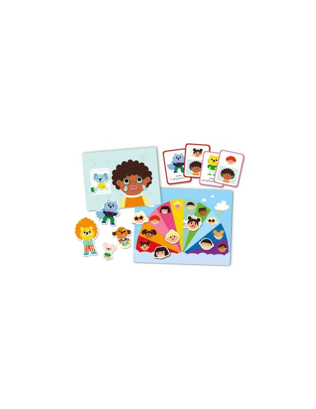 Mon petit coffret aimanté Les émotions - Auzou