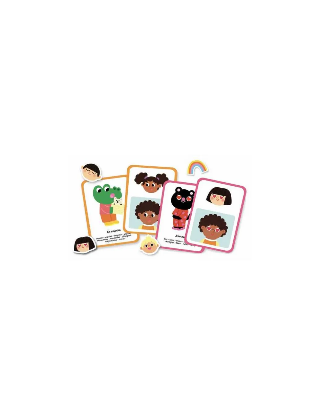 Mon petit coffret aimanté Les émotions - Auzou