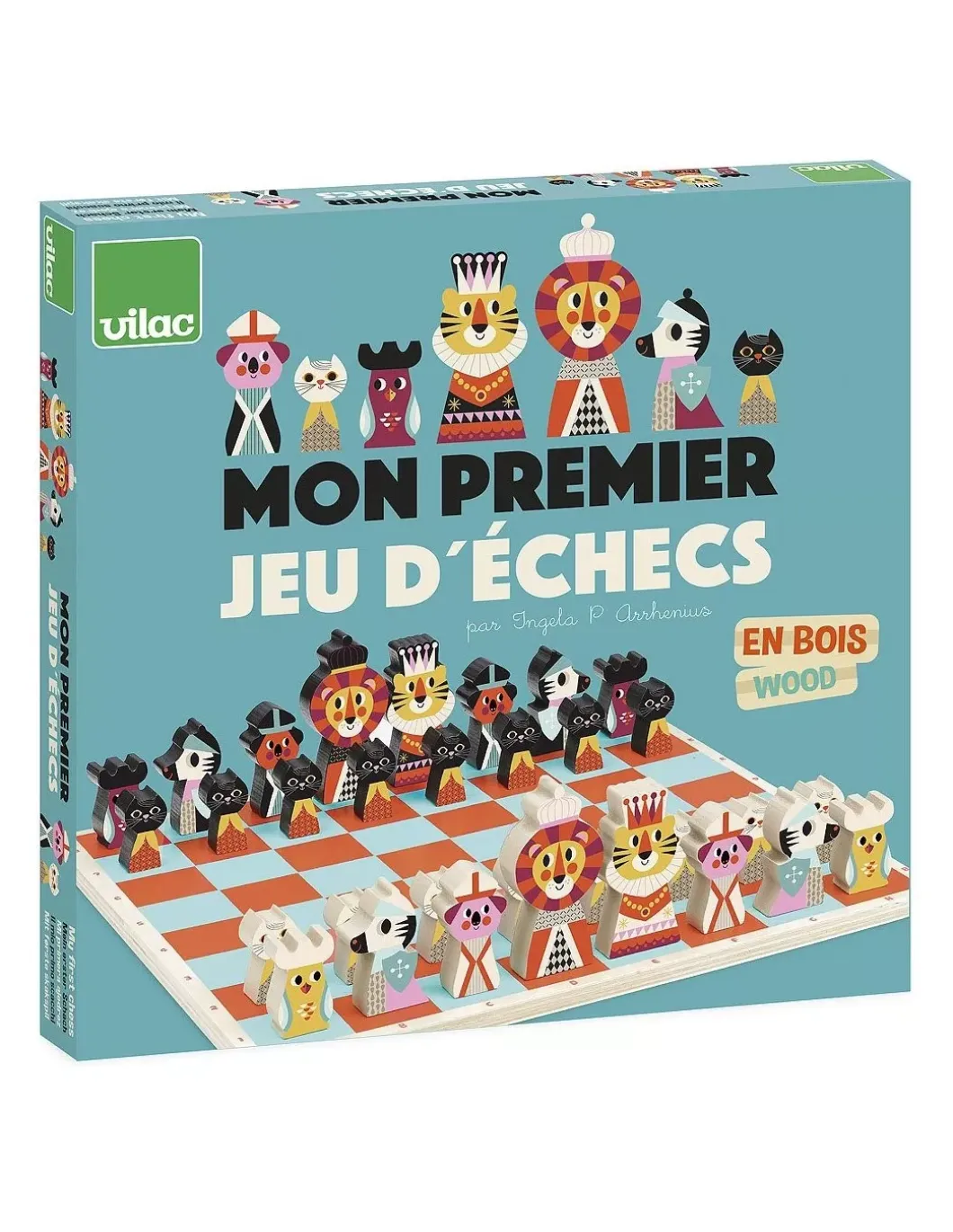 Mon premier jeu d'échecs Ingela Arrhenius - Vilac