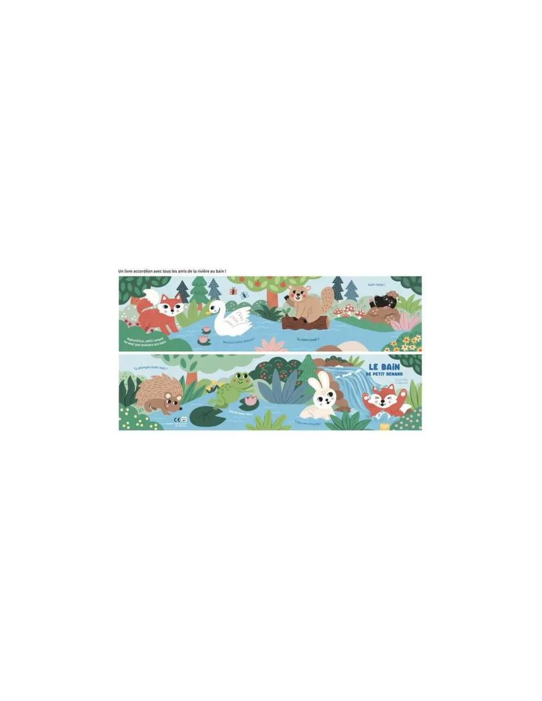 Mon premier livre de bain le bain de petit renard - Auzou