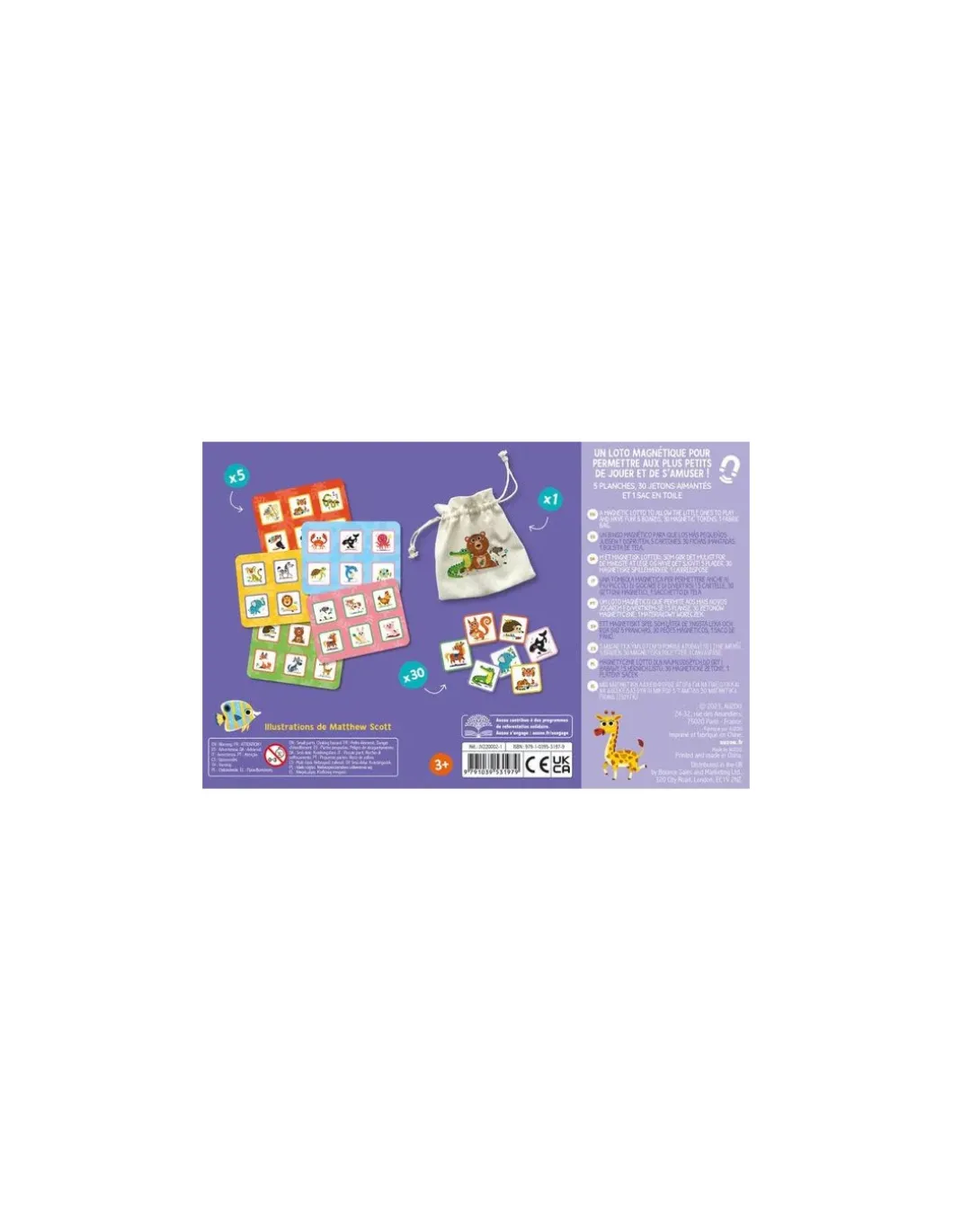 Mon premier loto magnétique - Auzou