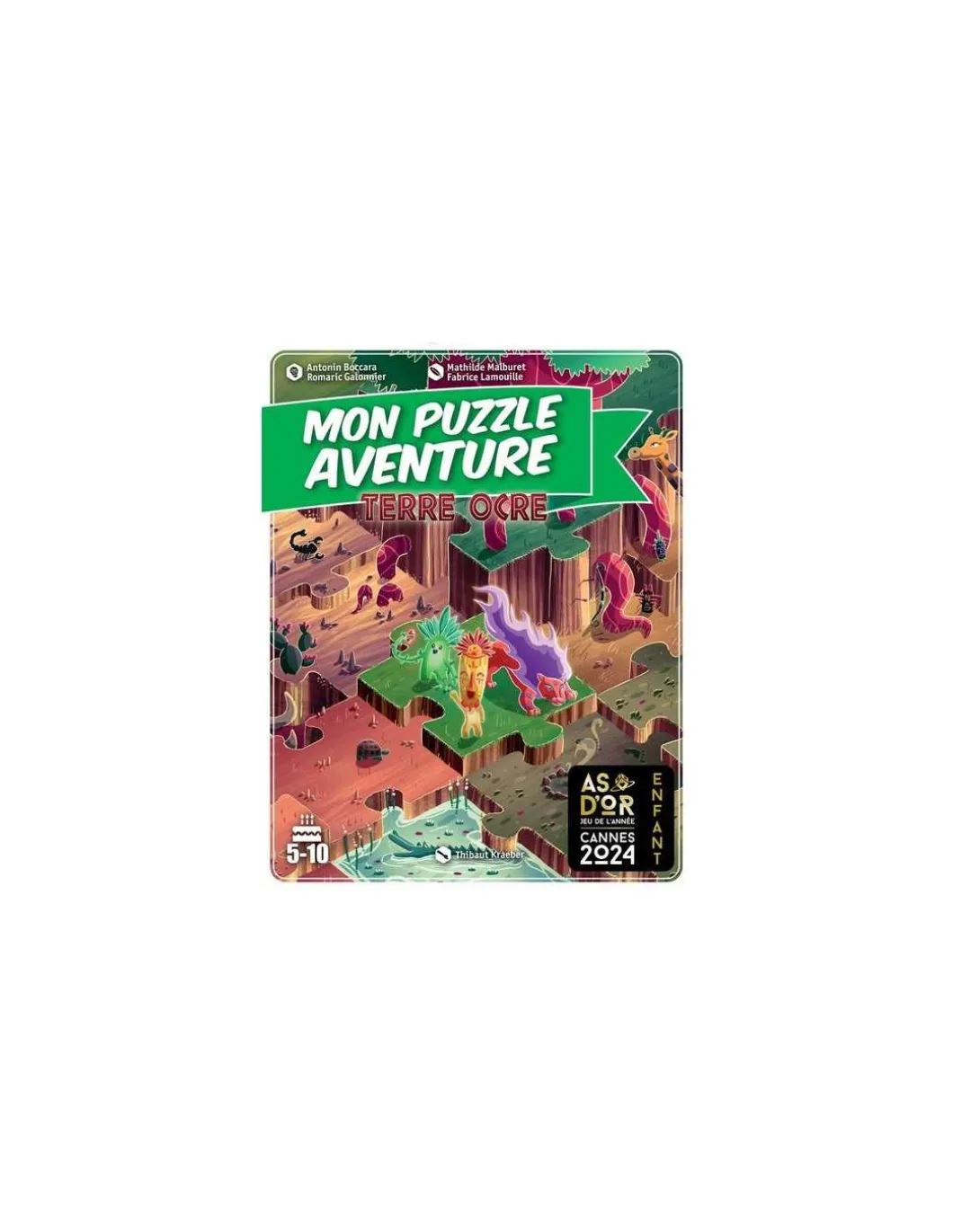 Mon puzzle aventure : Terre Ocre