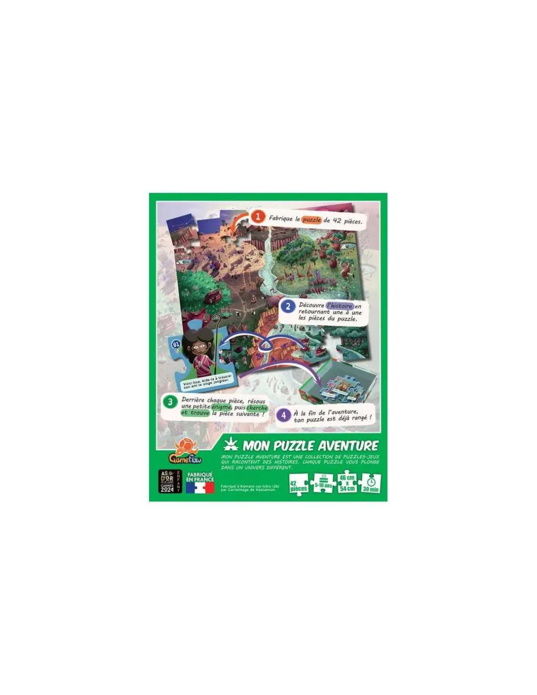 Mon puzzle aventure : Terre Ocre
