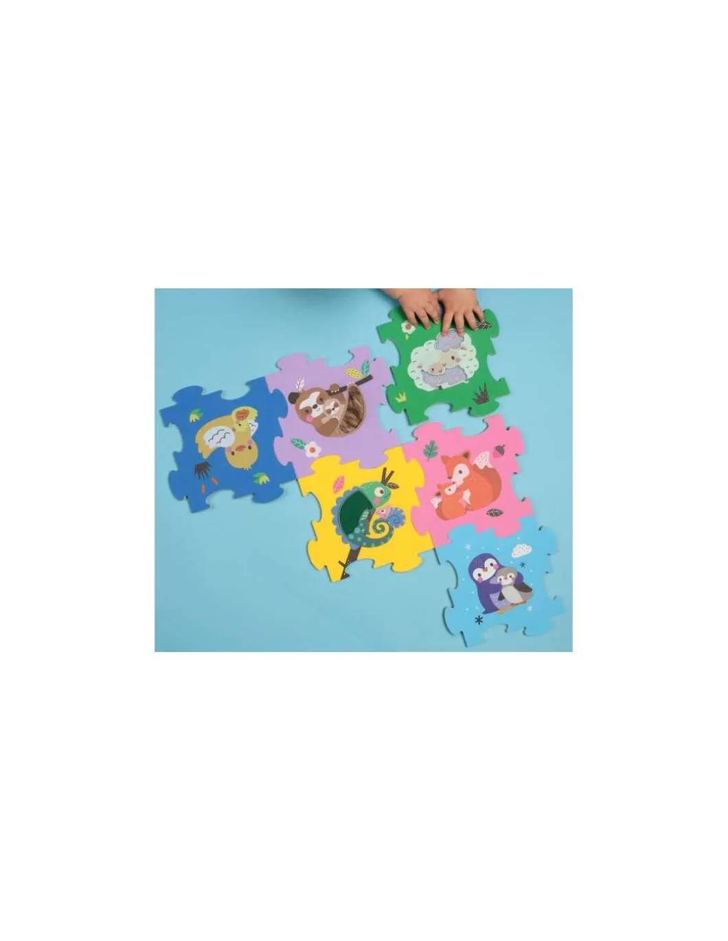 Mon puzzle en mousse à toucher - Auzou