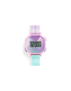 Montre digitale Purple Prisma - Djeco