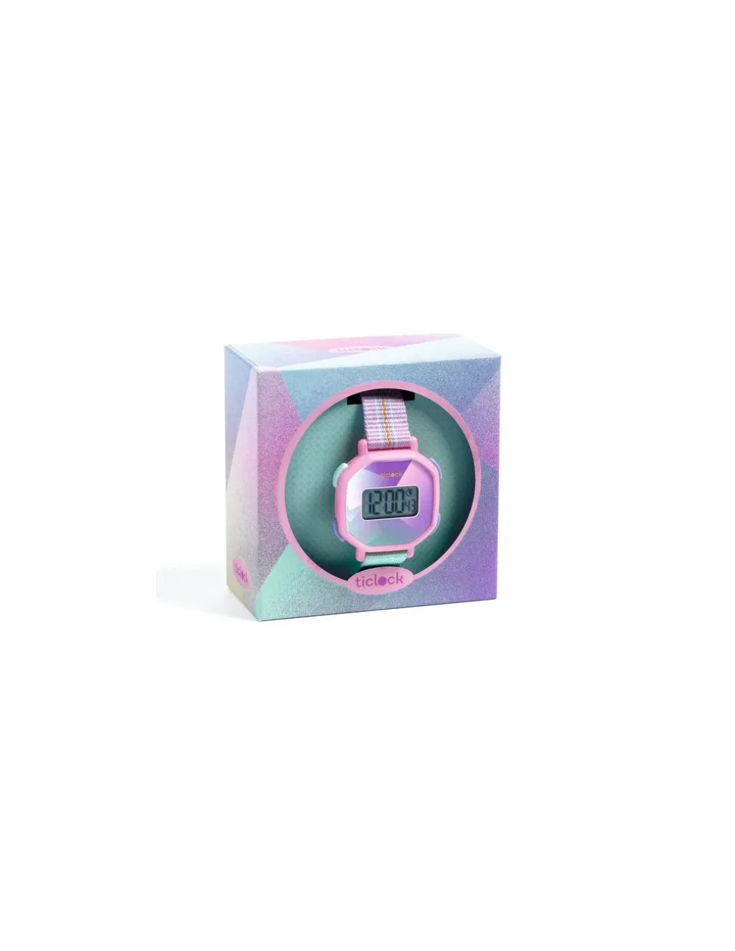 Montre digitale Purple Prisma - Djeco